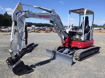2025 Takeuchi TB335R Hydraulic Excavator