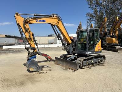 2022 XCMG XE80U Hydraulic Excavator