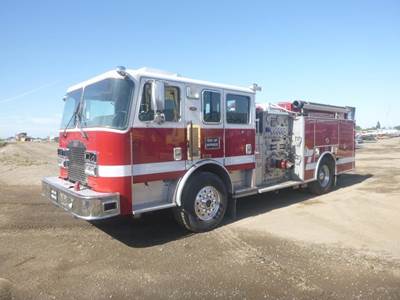 2002 KME 30' Crew Cab S/A Fire Truck