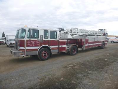 1994 Spartan GA40M-2142 55' Ladder Fire Truck