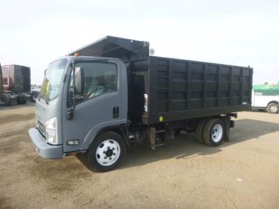 2018 Isuzu NRR Flatbed Dump Truck