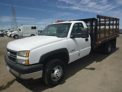 2007 Chevrolet 3500 Flatbed Truck