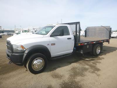 2012 Dodge Ram 5500 Flatbed Truck