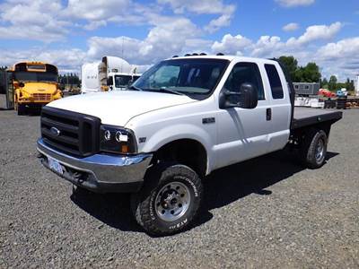 1999 Ford F-250 Flatbed Truck