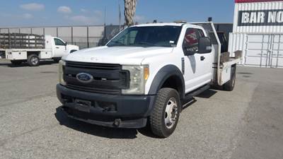2017 Ford F550 Flatbed Truck