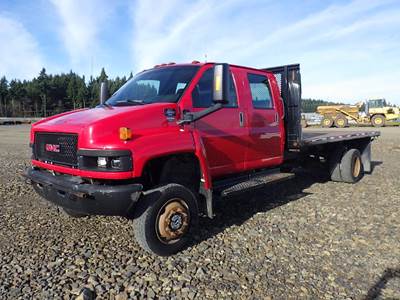 2007 GMC C5 Flatbed Truck