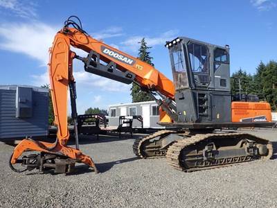 2018 Doosan DX300LL-5 Tracked Log Loader