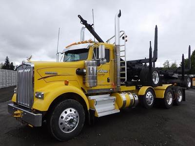 2016 Kenworth W900 3-Axle Logging Truck