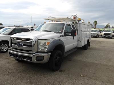2015 Ford F450 Extra Cab Mechanics Truck