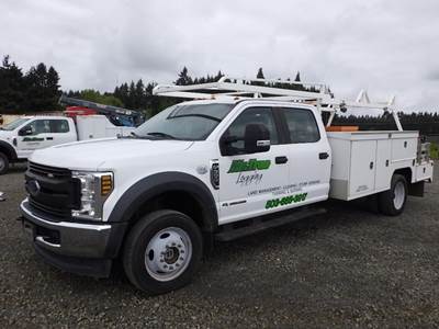 2019 Ford F-550 13' S/A Crew Cab Utility Truck