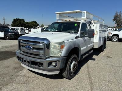2011 Ford F550 Extra Cab Utility Pickup Truck
