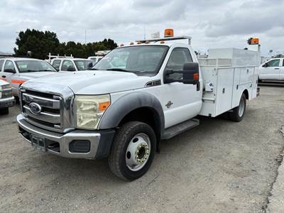 2011 Ford F550 Utility Pickup Truck