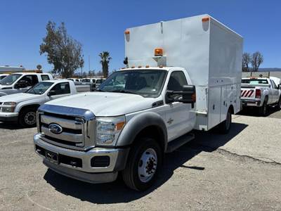 2011 Ford F550 Hi-Top Utility Pickup Truck