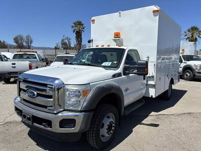 2011 Ford F550 Hi-Top Utility Pickup Truck