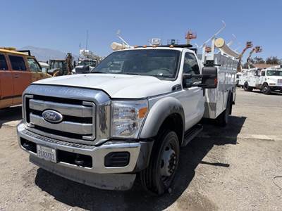 2011 Ford F550 Utility Service Pickup Truck