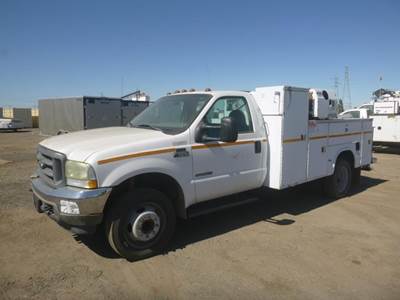 2002 Ford F550 Utility Truck