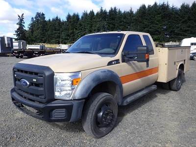 2012 Ford F-550 Super Cab 8' Utility Truck
