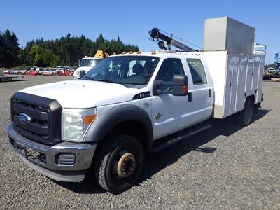 2011 Ford F-550 11' Service Truck