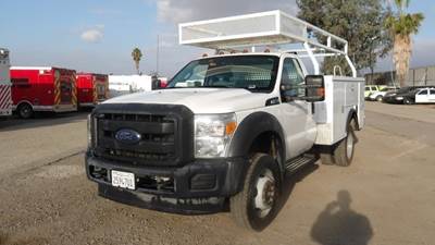 2015 Ford F550 Utility Truck