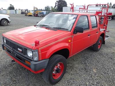 1992 Nissan UQMD21FZ Crew Cab Fire Truck