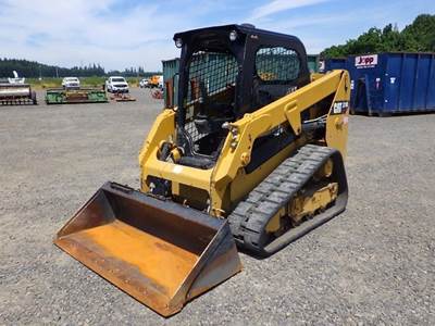 2017 Caterpillar 239D Skid Steer Tracked Loader