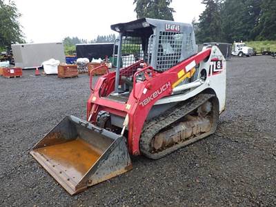 2016 Takeuchi TL8 Skid Steer Tracked Loader