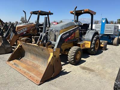 2017 John Deere 210LEP Skip Loader