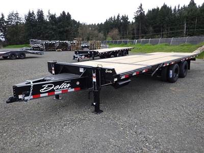 2026 Delta 26' T/A Tilt Deck Trailer
