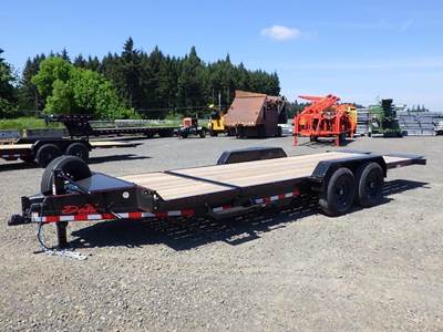 2026 Delta 7'x20' T/A Tilt Deck Trailer