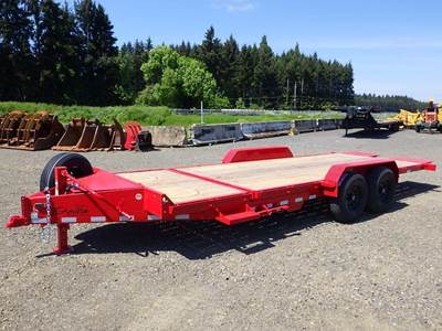 2026 Delta 7'x20' T/A Tilt Deck Trailer