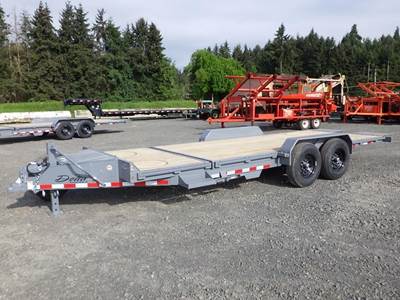 2026 Delta 7'x20' T/A Tilt Deck Trailer