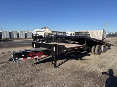 2026 Delta 26' T/A Tilt Deck Trailer