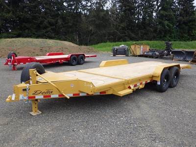 2026 Delta 7'x20' T/A Tilt Deck Trailer