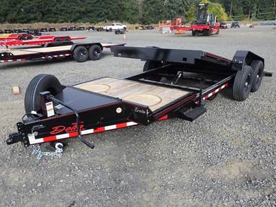 2026 Delta 7'x20' T/A Tilt Deck Trailer