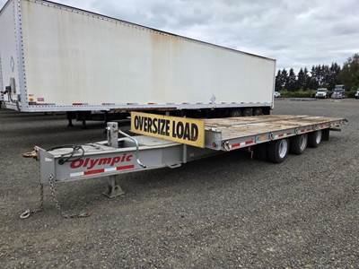 2018 Olympic 30TDT-3 3-Axle Tilt Deck Trailer