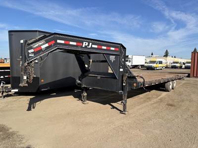 2010 PJ T/A GN Hydraulic Tilt Deck Trailer