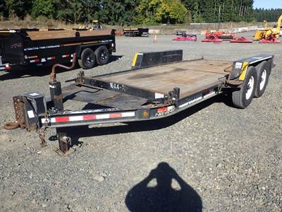 2003 Towmaster T-12T 16' T/A Tilt Deck Trailer