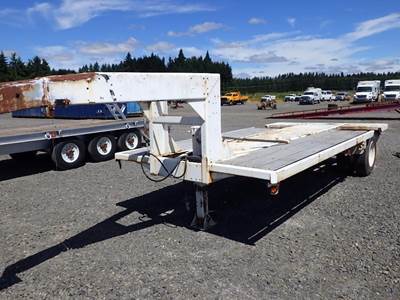 2004 Asve 16' T/A Flatbed Trailer