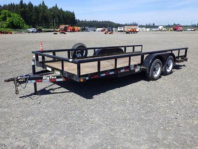 2016 Big Tex 10PI-18BK 18' T/A Utility Trailer