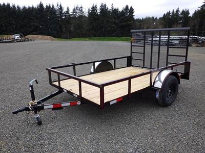 2026 Delta 7"x12' S/A Utility Trailer