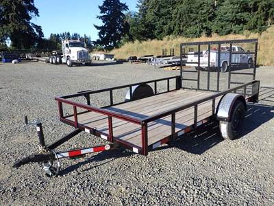 2026 Delta 7"x12' S/A Utility Trailer