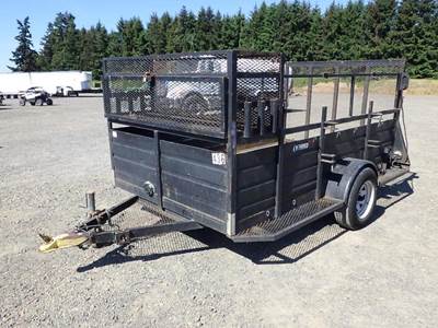 2006 Eagle 10' SA Utility Trailer