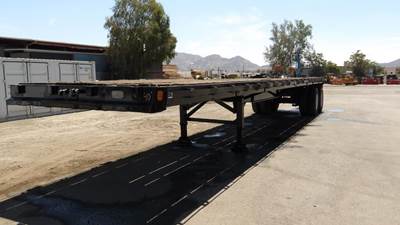 1976 Fruehauf PB-F2-40 Flatbed Trailer