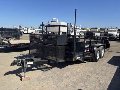 2017 Marksman LSET80X14-70 T/A Utility Trailer