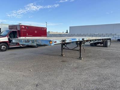 1990 Trailmobile W71T-5EAA T/A Flatbed Trailer