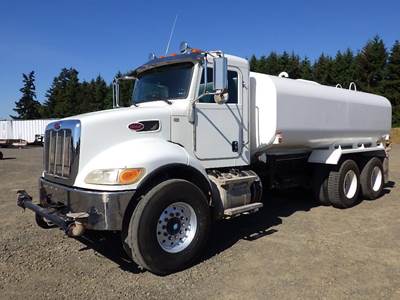 2016 Peterbilt PB348 16' T/A Water Truck