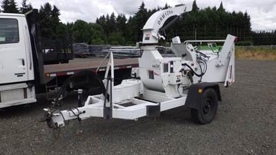 2018 Altec DRM12HE S/A Hydraulic Towable Chipper