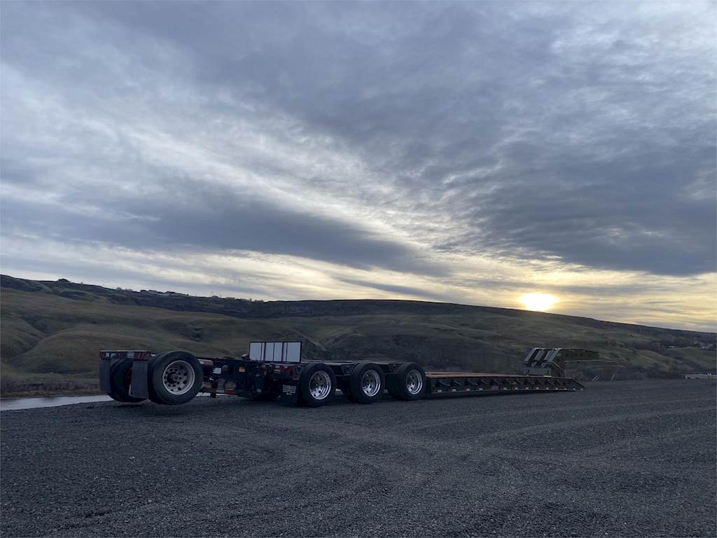 2003 Aspen 55 TON & TD10 BOOSTER Lowboy Trailer For Sale Lewiston, ID