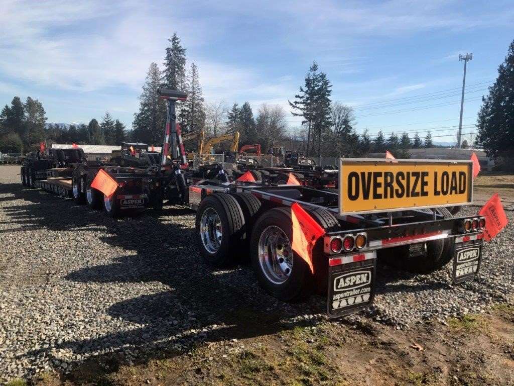 2016 Aspen 75 Ton TriAxle (3+3+2) Lowboy Trailer For Sale Lewiston