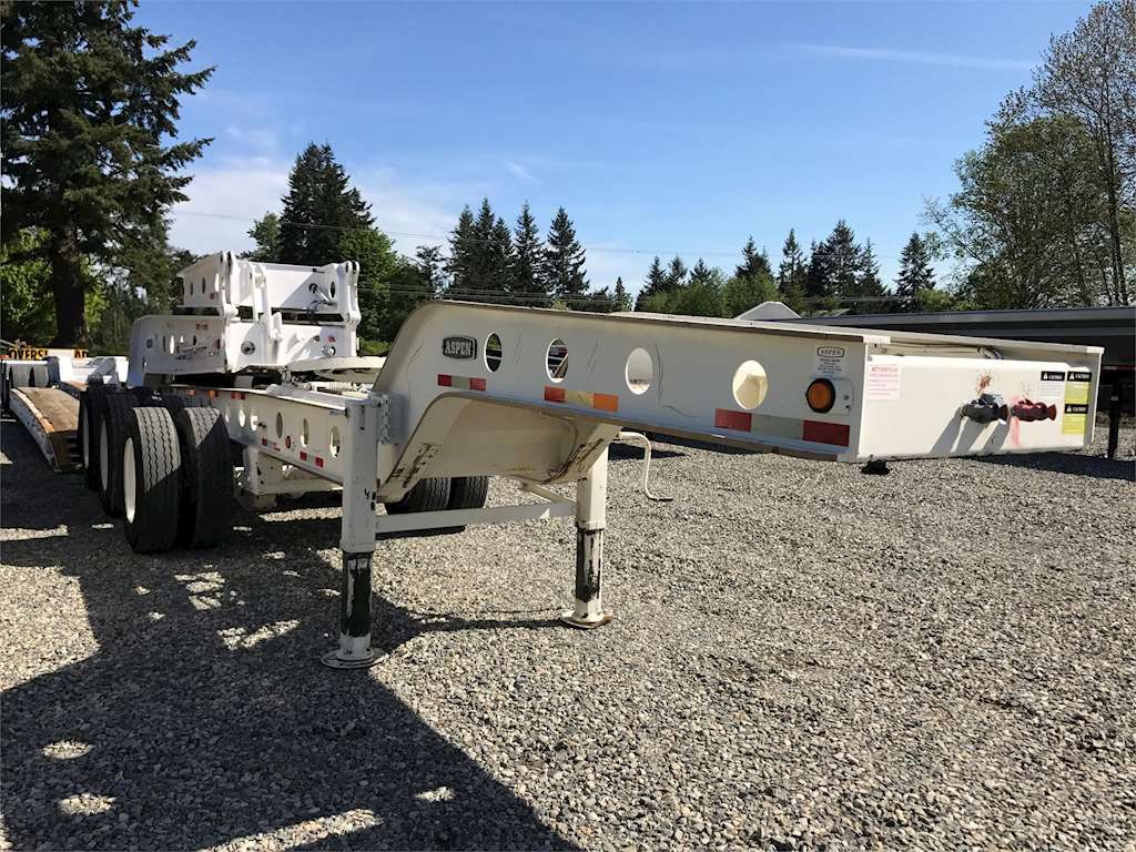 1999 Aspen 80 Ton Lowboy Trailer 3+3+2 Lowboy Trailer For Sale